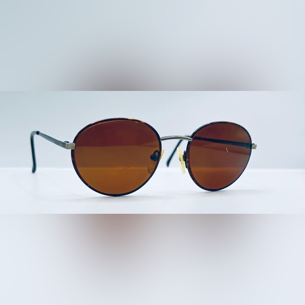 Vintage Lens Crafters Tortoise Gray Oval Sunglasses Frames Only